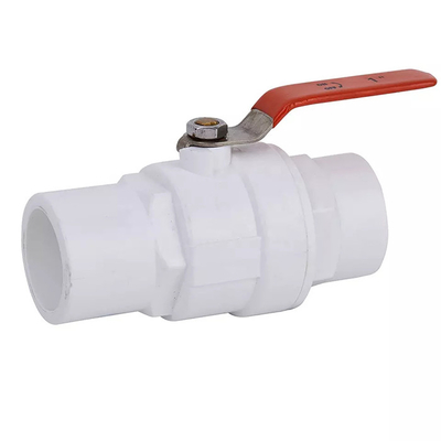 3&quot; 4&quot; valvola a sfera in due pezzi UPVC del PVC con la maniglia di leva degli ss