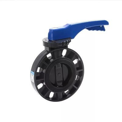 Resistenza chimica a 8 pollici a 2 pollici pneumatica della valvola a farfalla del PVC