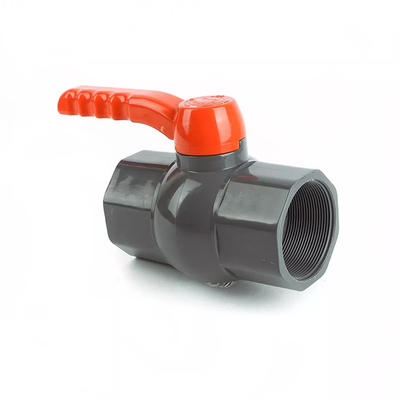 Sigillamento femminile maschio della valvola a sfera EPDM dell'ottagono del PVC della valvola a sfera