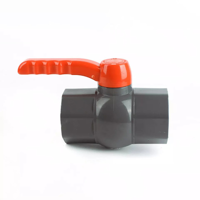 Sigillamento femminile maschio della valvola a sfera EPDM dell'ottagono del PVC della valvola a sfera