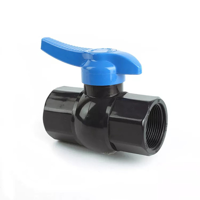 Valvola a sfera a 4 pollici di plastica del PVC della valvola di regolazione di scorrimento dell'acqua di UPVC