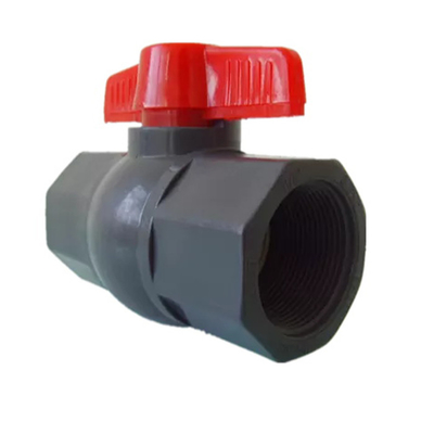 Maschio all'OEM ottagonale femminile del nero della valvola a sfera della valvola a sfera UPVC