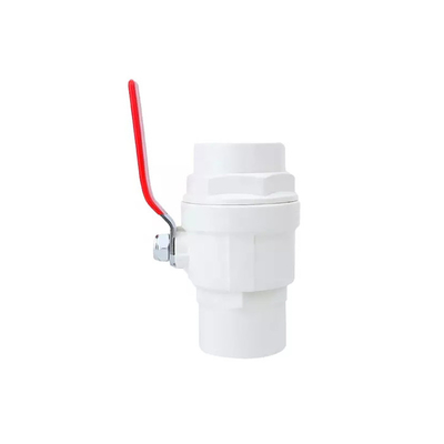 Valvola a 4 pollici del PVC di sigillamento di plastica delle valvole a sfera PTFE di irrigazione di agricoltura