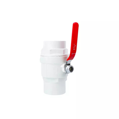Valvola a 4 pollici del PVC di sigillamento di plastica delle valvole a sfera PTFE di irrigazione di agricoltura
