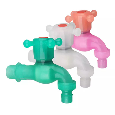 Rubinetti di plastica di plastica del lavabo del rubinetto di vasca del becco 1.2Mpa Eco