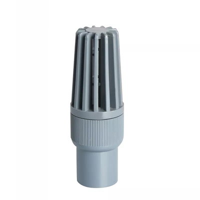 Una valvola a sfera di plastica del PVC di modo della valvola d'aspirazione dell'alimentazione inferiore di plastica dell'entrata