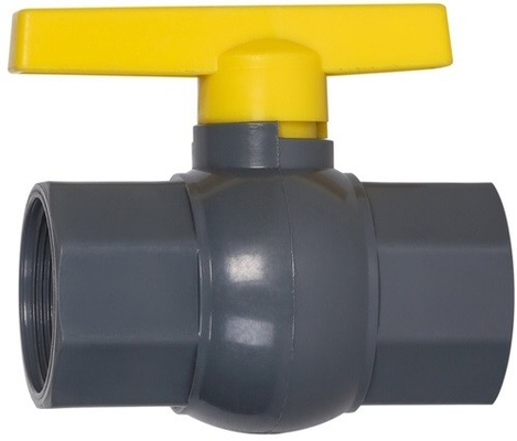 Norma nazionale della valvola a sfera della tubatura dell'acqua del PVC della valvola a sfera di DN15-DN100 1 UPVC