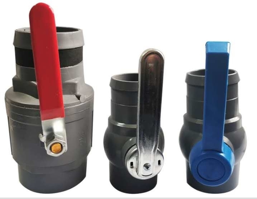 3 valvola a 1 pollici di modo del PVC 3 del PVC 40mm della valvola a sfera di modo resistente all'uso
