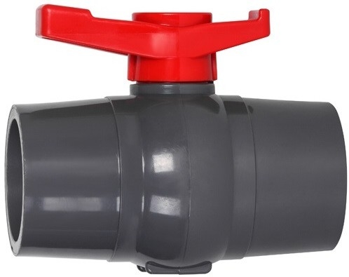Valvola a sfera blu del compatto del PVC della valvola conica del PVC di prevenzione di contaminazione