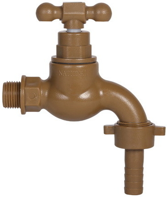 Rubinetti di plastica del PVC del singolo rubinetto del foro pp per i contenitori dell'acqua