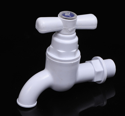 Rubinetti di plastica del PVC del singolo rubinetto del foro pp per i contenitori dell'acqua