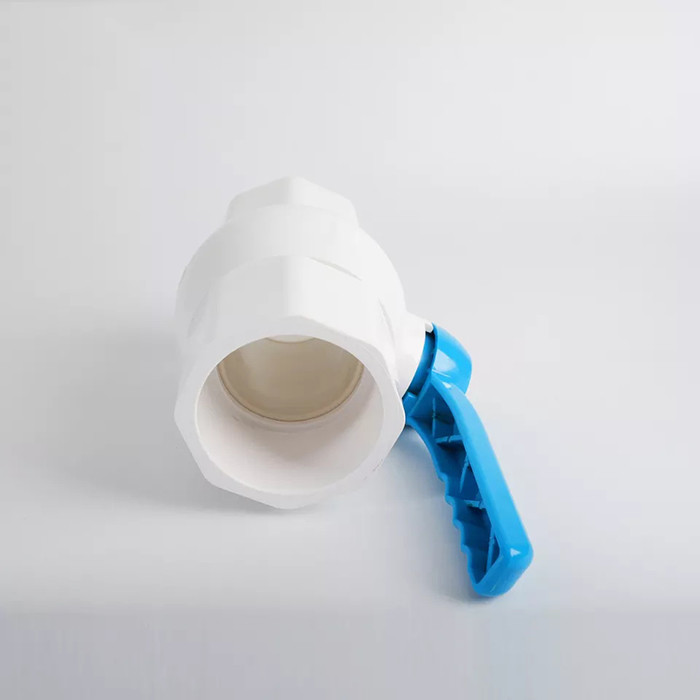 Modo americano della valvola a sfera una del compatto del PVC della valvola a sfera di norma 1 UPVC