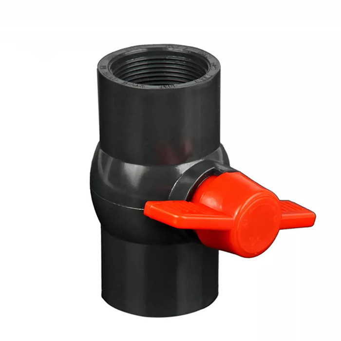PVC infilato a 1 pollici della valvola a sfera della valvola agricola di plastica di irrigazione