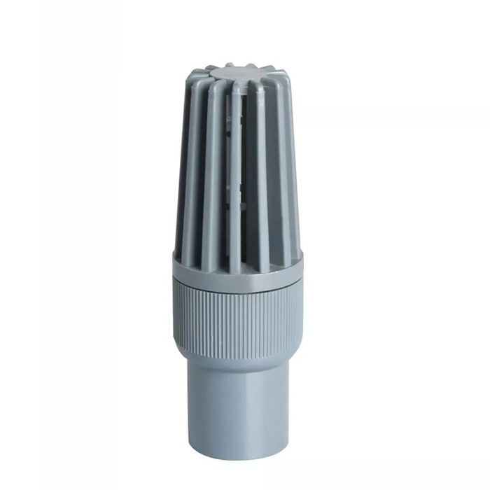 Una valvola a sfera di plastica del PVC di modo della valvola d'aspirazione dell'alimentazione inferiore di plastica dell'entrata