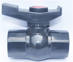 3 valvola a 1 pollici di modo del PVC 3 del PVC 40mm della valvola a sfera di modo resistente all'uso