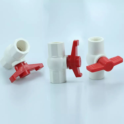 Alcali a 2 pollici della valvola a sfera del PVC della valvola di globo delle lance di UPVC resistente